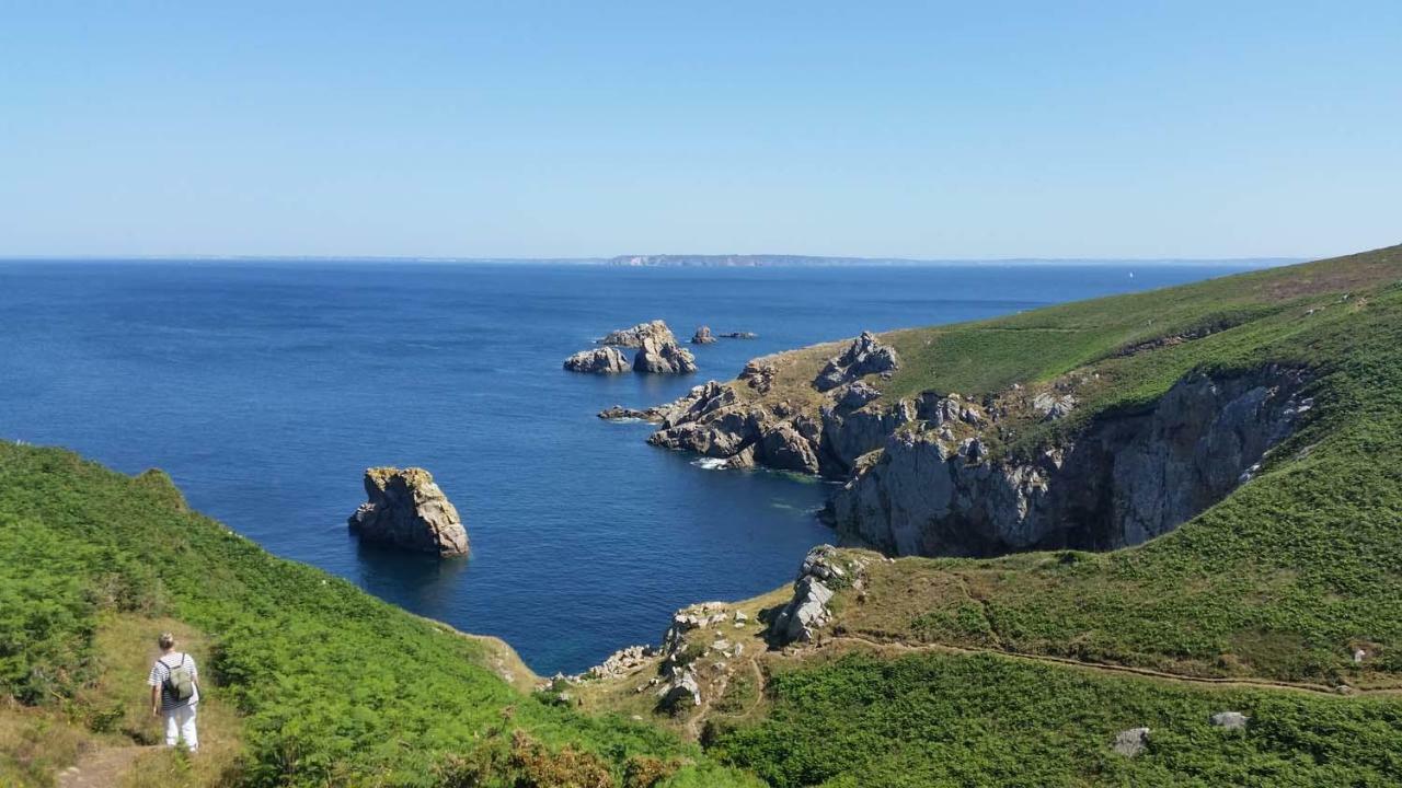 Gite 3*** Vue Sur Mer, Pointe Du Raz Et Terrasse Primelin Zewnętrze zdjęcie